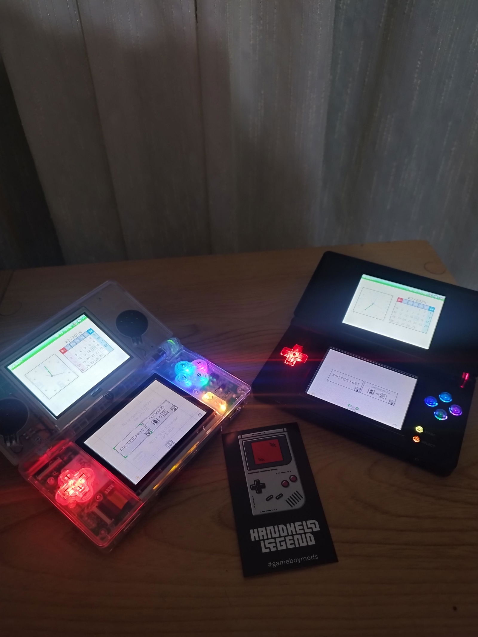 RetroGlow for Nintendo DS Lite | RGB LED Flex Board | Hand Held Legend