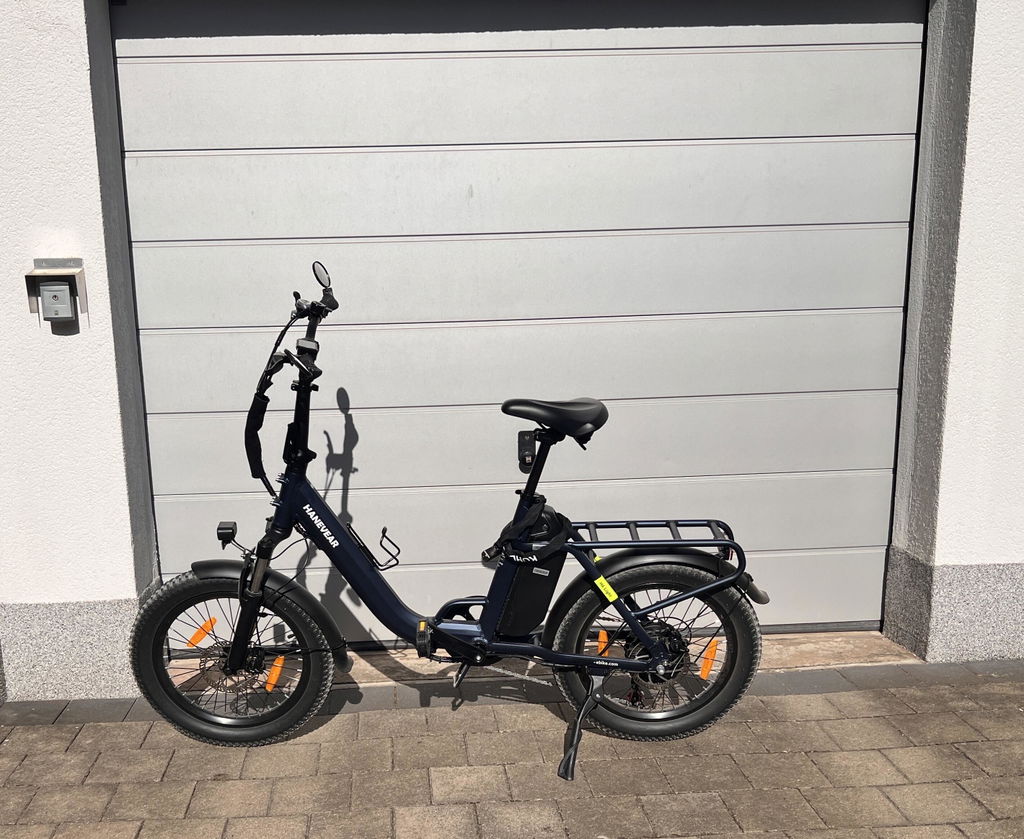 Hanevear H6-Light Folding Electric Bike Torque Sensor 120KM