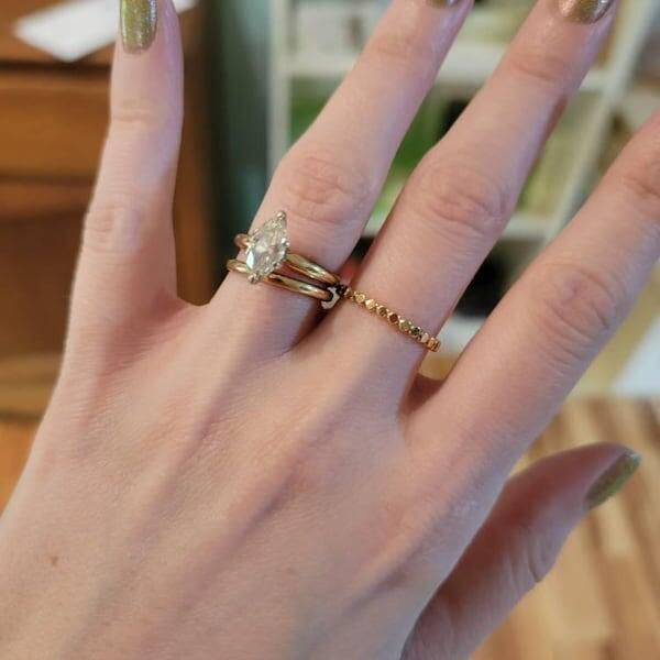 Mini Bead Ring, 14K Gold Fill