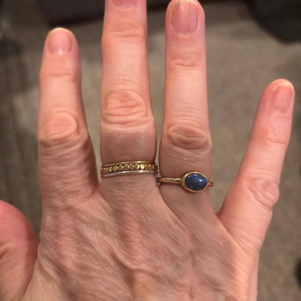 Mini Bead Ring, 14K Gold Fill