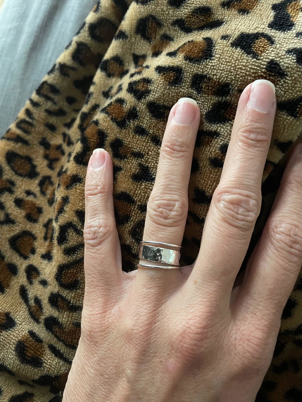 Pebbled Essential Set of 3 Stacking Rings, Gold Fill, Rose Gold Fill or Sterling Silver