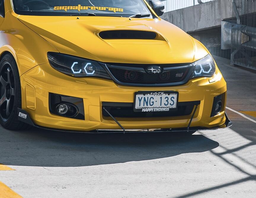 License Plate Frame - White Text (Australia Size)