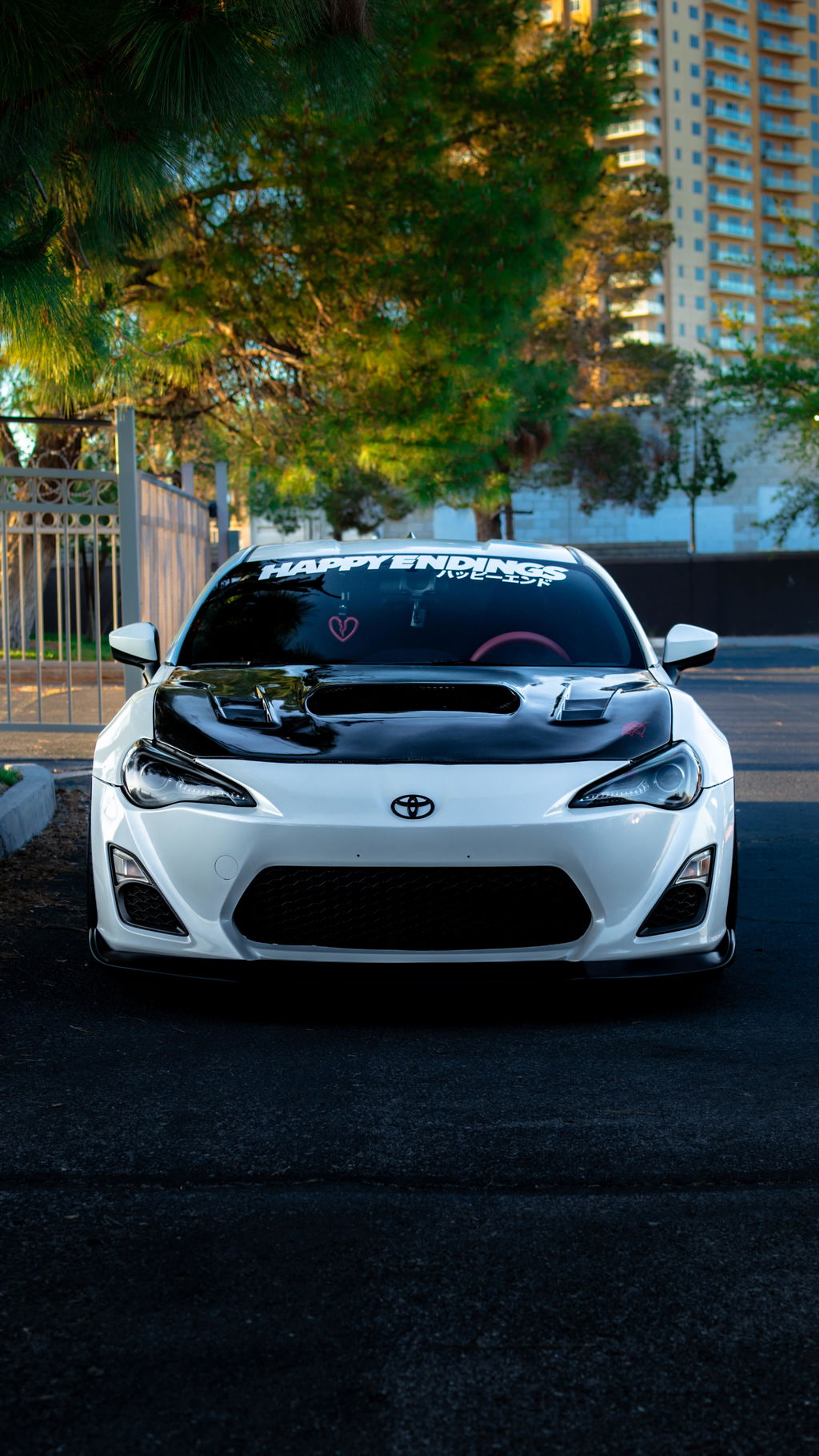 Windshield Banner - She Makes Me Smile 40"