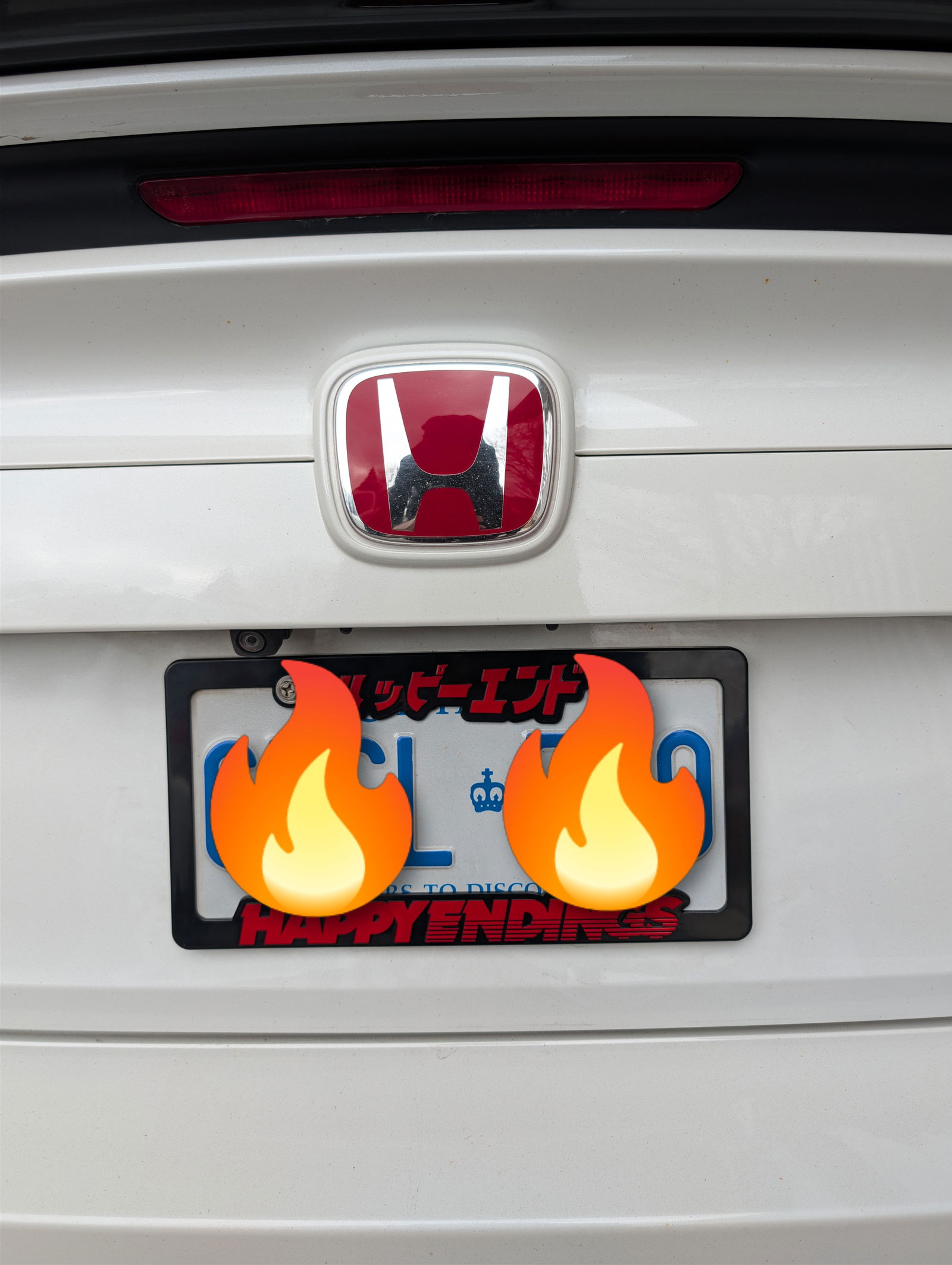 Black Mirror License Plate Frame | Happy Endings