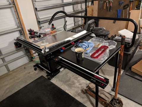 ALPHA HW110TC-36Pro & 52Pro 10" 3HP Stain-less Cabinet Saw with Big Eye Rip Fence