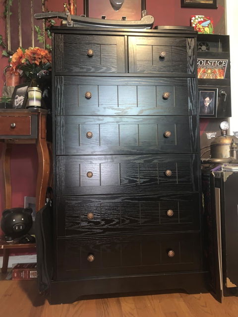 Hasuit | 51.4 Inch Tall Dresser Farmhouse 7 Drawers Dresser with Hand Carved Panel Dressers Chest of Drawers Large Wood Closet Storage Organizers
