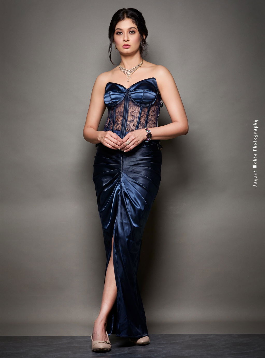 Sayali — Midnight Siren Gown