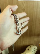Customer photo — Anchor Pendant
