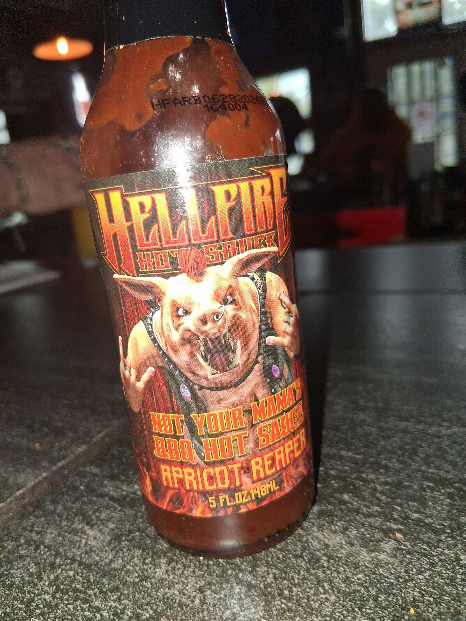 NEW! Apricot Reaper - Not Your Mama's BBQ Hot Sauce 5oz – Hellfire