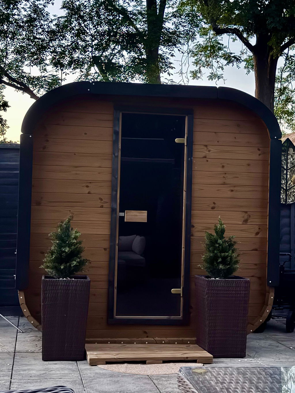 Camilla Traditional Outdoor Sauna Complete Kit 3-4 Person