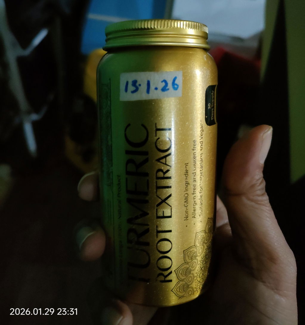 Turmeric Root Extract, 60 V-Capsules