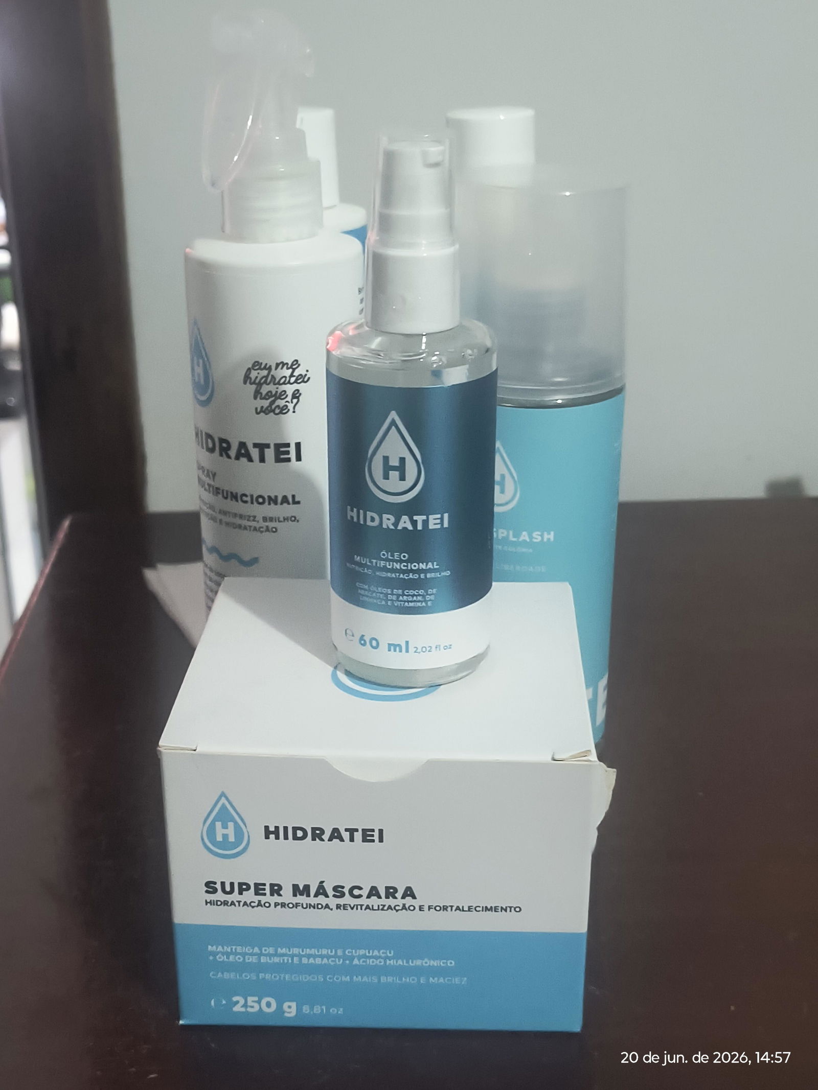 Kit Super Máscara e Óleo Multifuncional | Hidratei