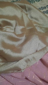 CRINKLE SILK - BRONZE