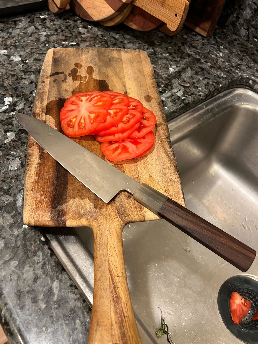Hitohira FJ VG-10 Wa Gyuto 210mm Taihei Rosewood Handle – HITOHIRA