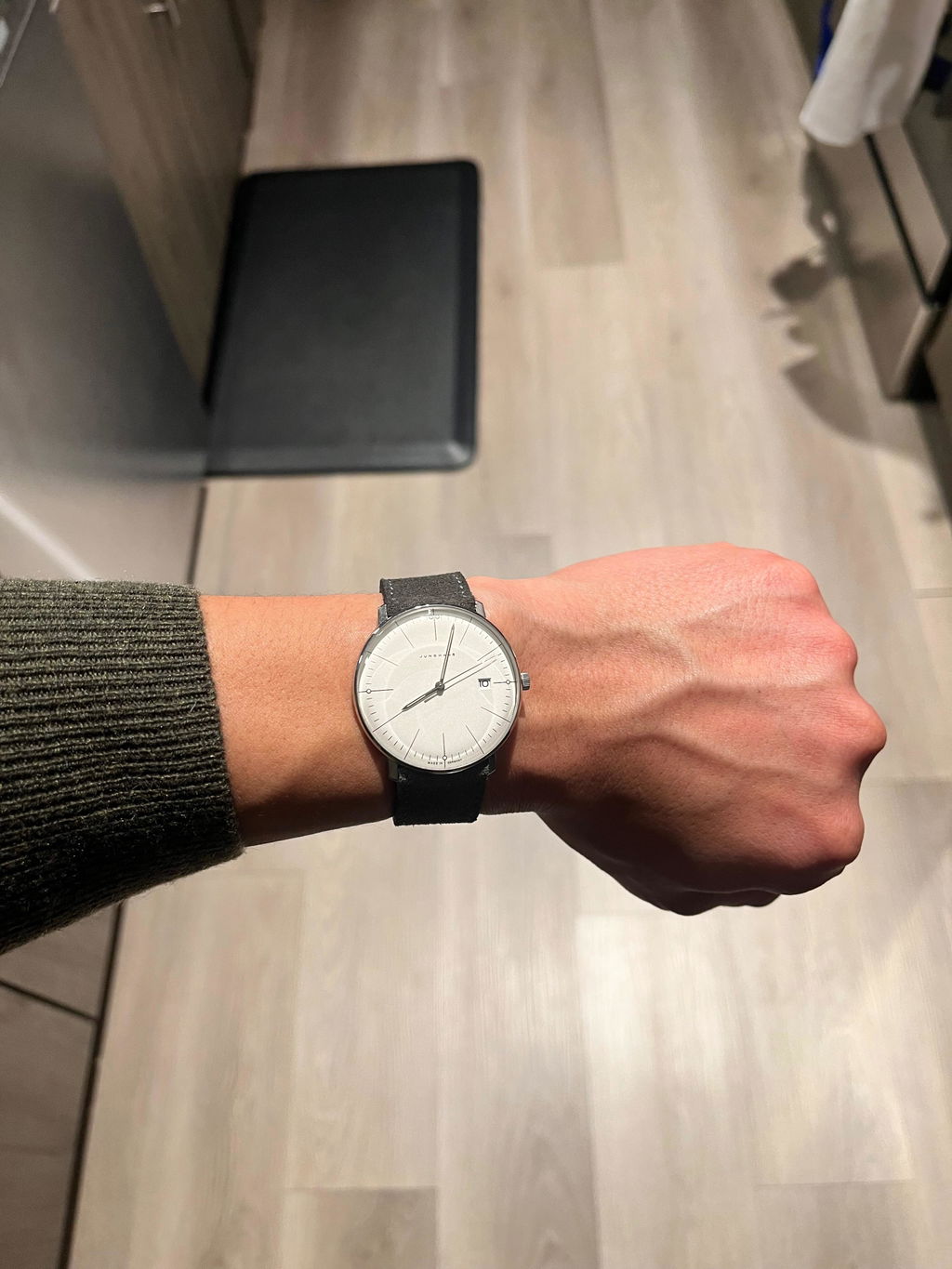 Fluco Nizza Hazelnut Rust Suede Leather Watch Band Strap