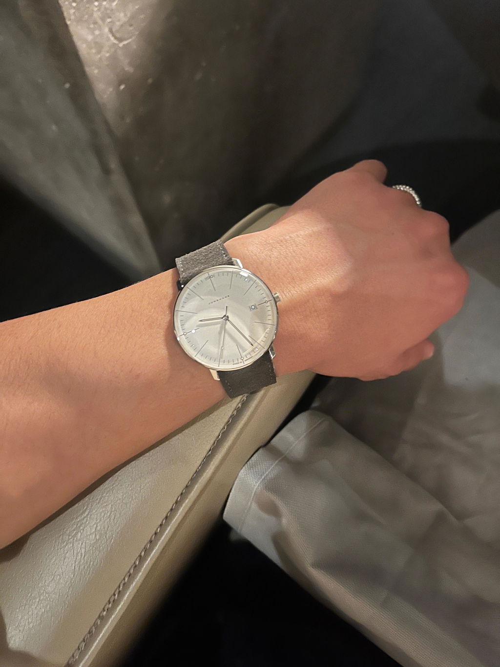 Fluco Nizza Hazelnut Rust Suede Leather Watch Band Strap