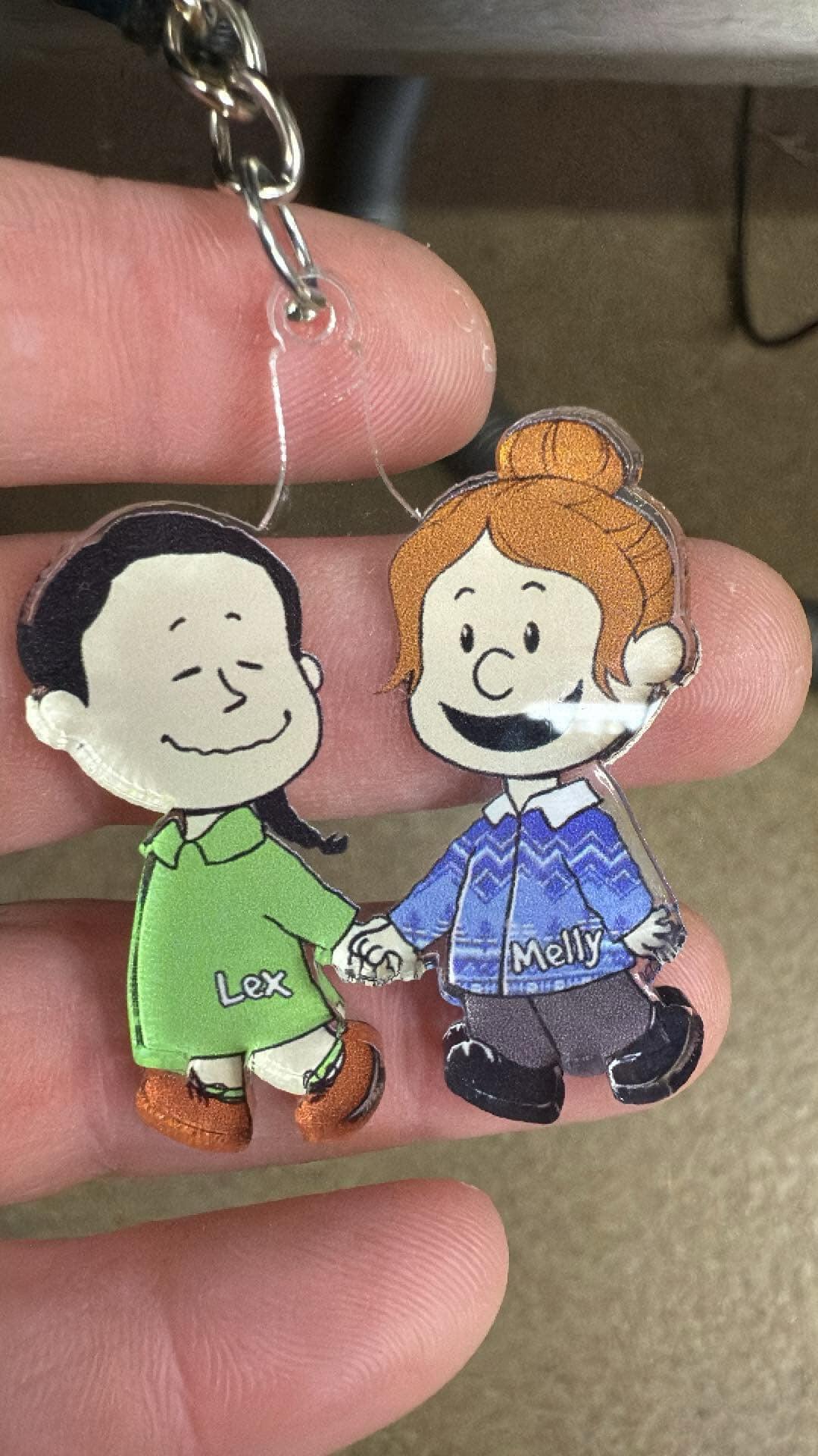 Customer photo of Anniversary Keychain - Personalized Gifts For Soldier NV