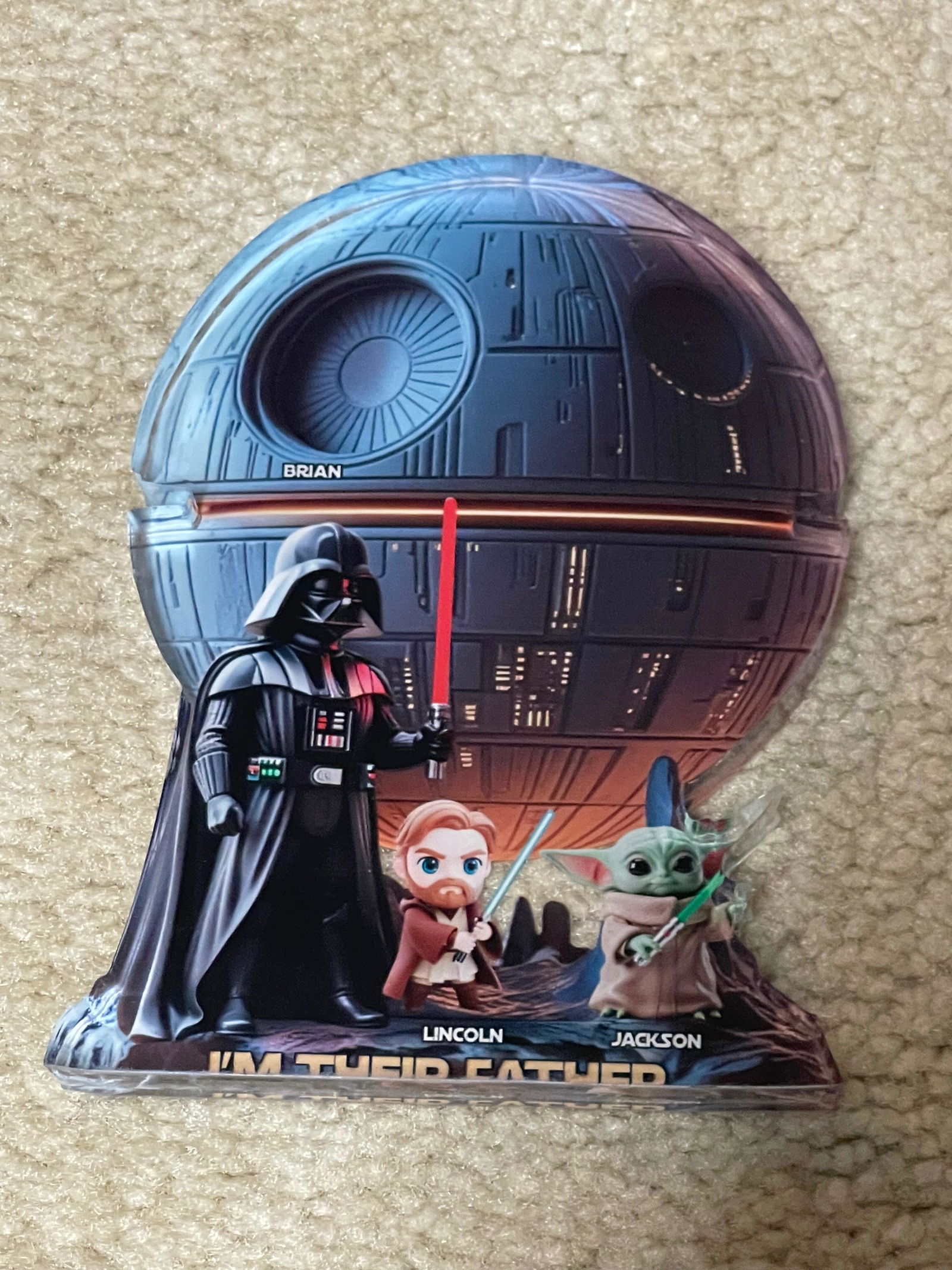 Customer photo of World Warrior Plaque - Personalized Gifts For Game Lovers