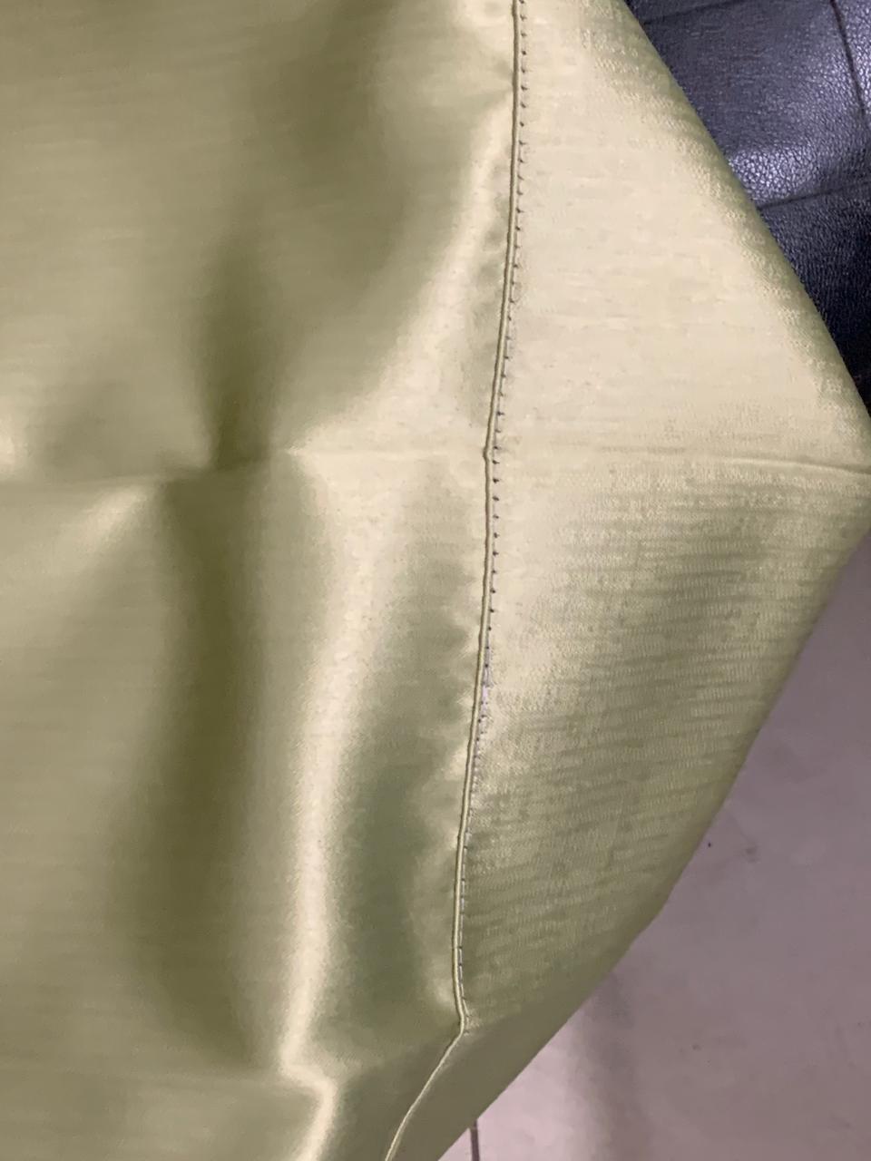 Pure Minimal Elegance 100% Blackout Curtains | Olive Green | Pack of 2
