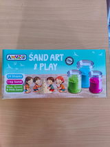 Sand Art and Play – 3 Colors kinetic sand | 24 shapes | 1kg kinetic sand