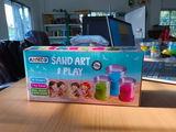 Sand Art and Play – 3 Colors kinetic sand | 24 shapes | 1kg kinetic sand