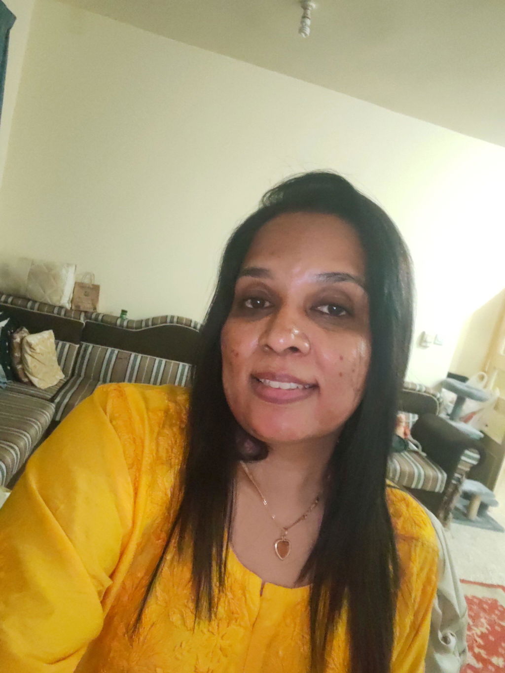 Naji Chikankari Mulmul Angrakha