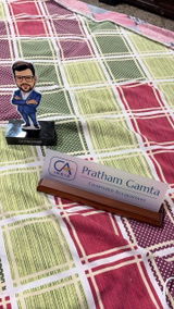 Excelus Office Desk Name Plate - Chartered Accountant (CA)