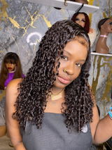 “SELENA” 4B Hybrid Hairline -Exotic WaterWave Texture