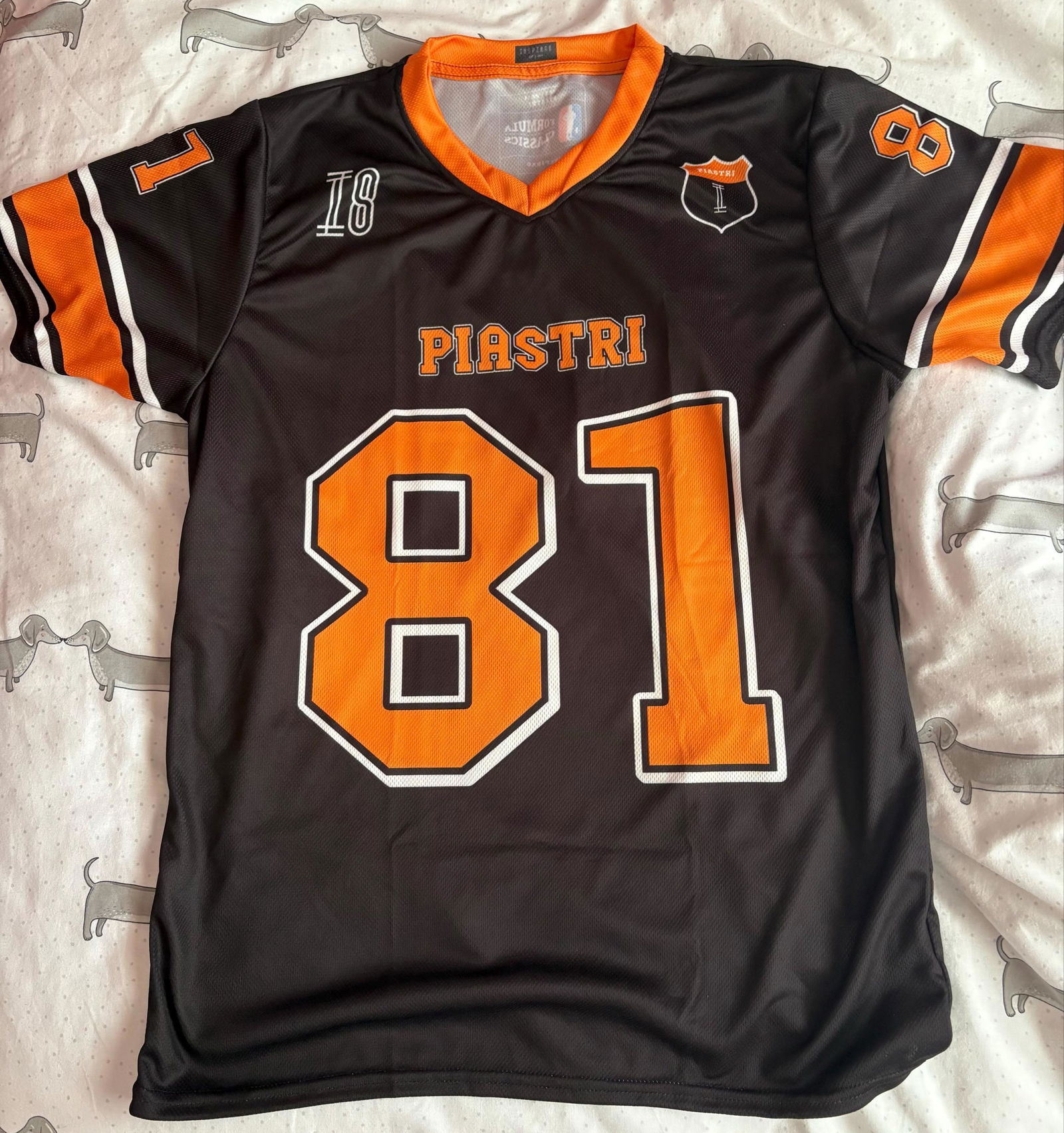 Oscar Piastri Football Jersey - I8 Clothing Co.