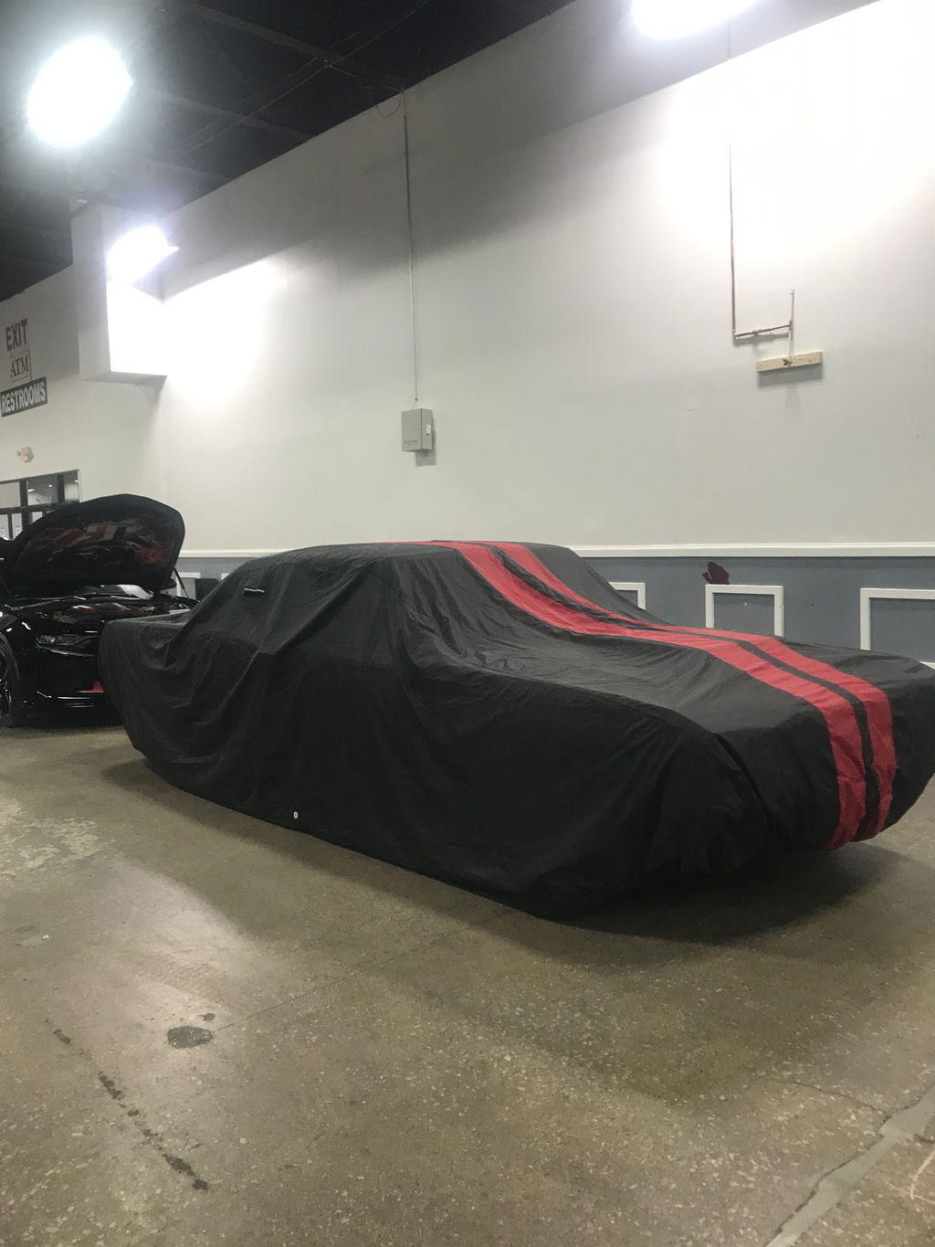 Dodge Dart Black Red Pro Series Car Cover