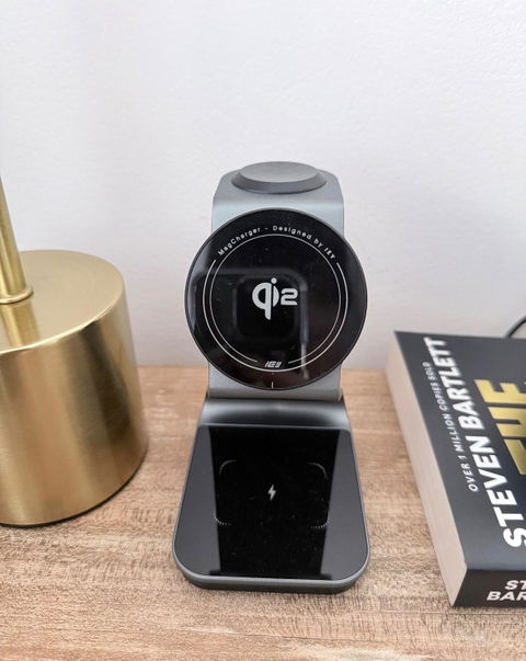 MagCharger Qi2 - Estación de Carga Inalámbrica 3 en 1