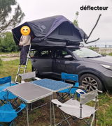 Déflecteur de vent Tente de Toit
