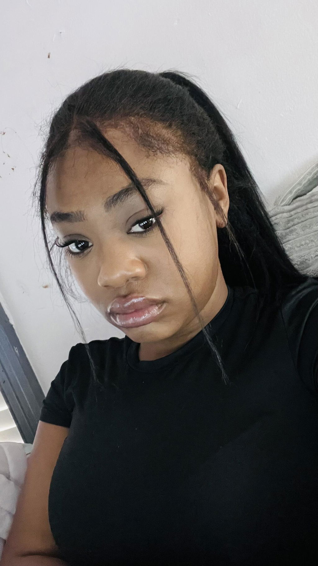 360 Lace Frontal Kinky Edges Ventilated Wig Clearance