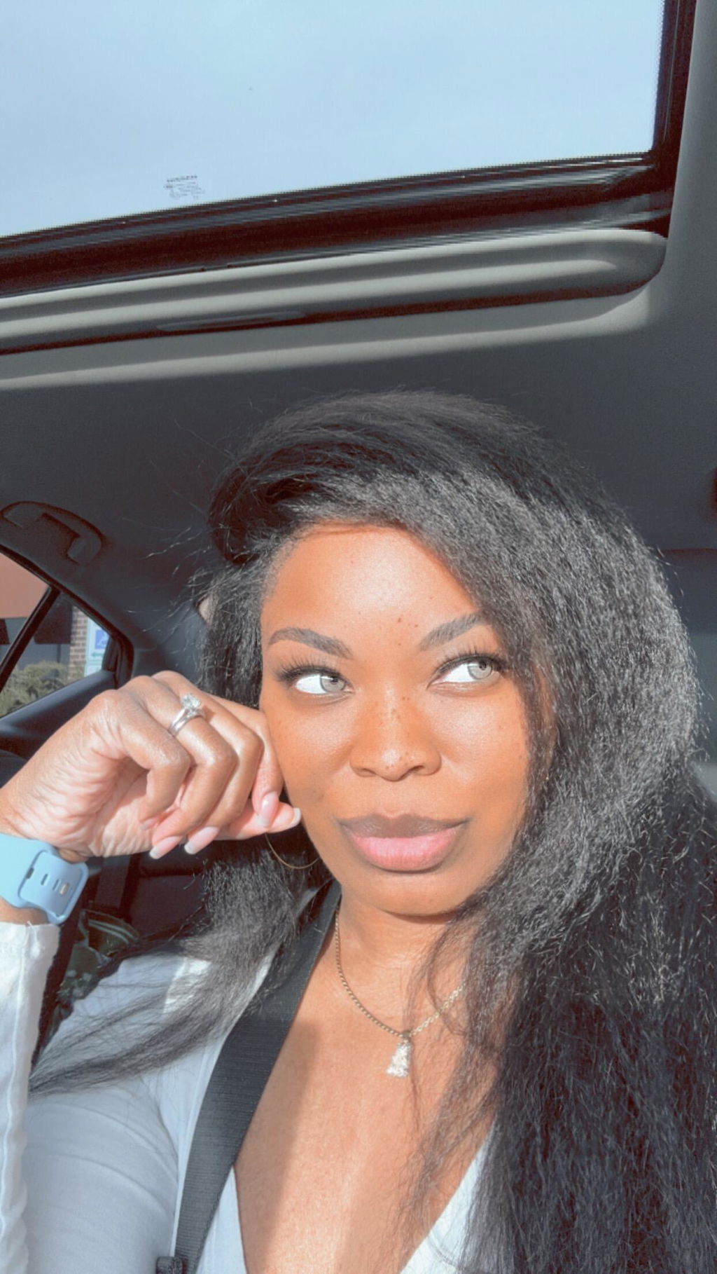 ILIKEHAIR Hyperrealism Kinky Edges HD Lace Ventilated Wig Clearance
