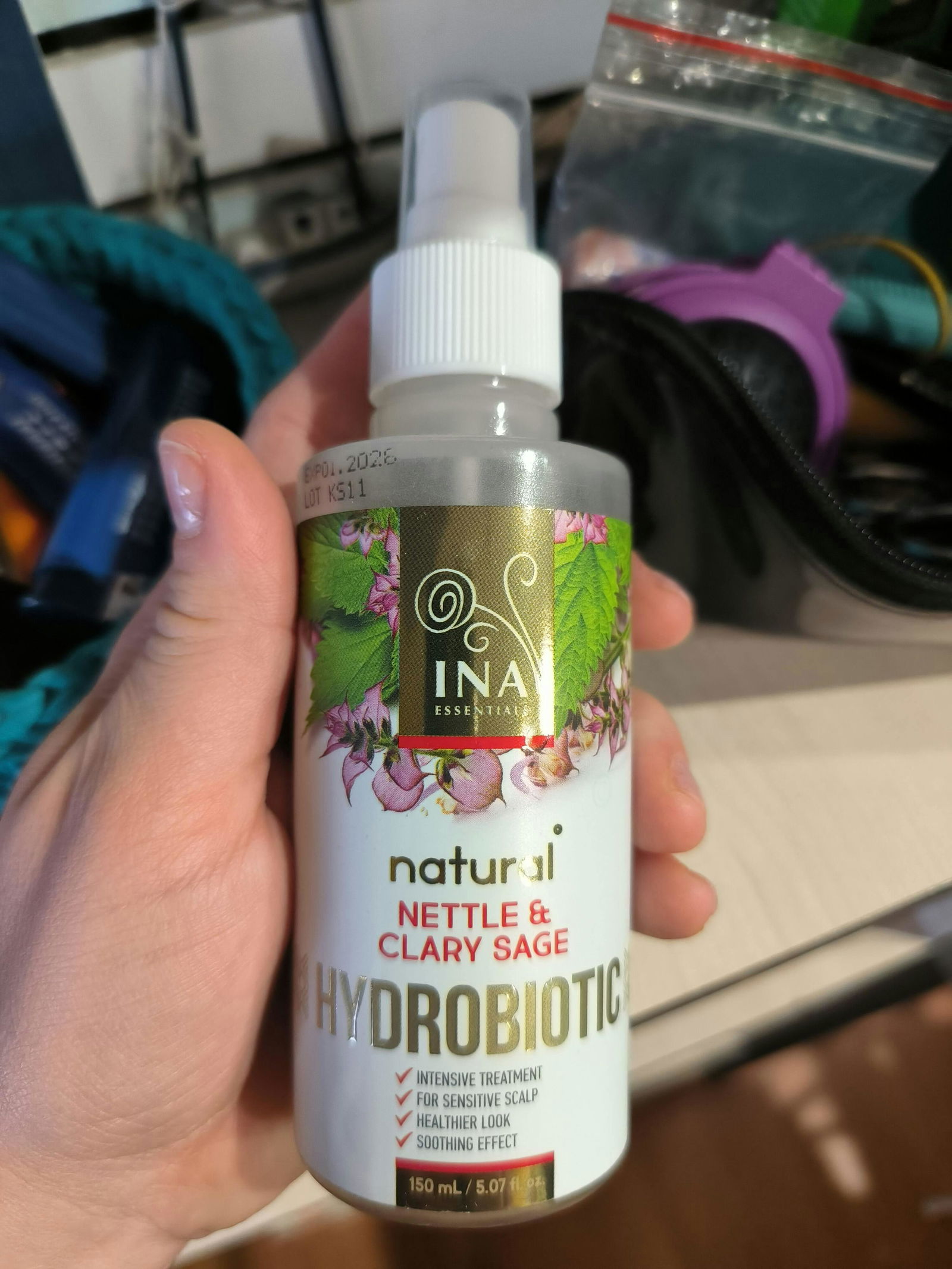 recenzie reală despre îngrijirea părului InaEssentials