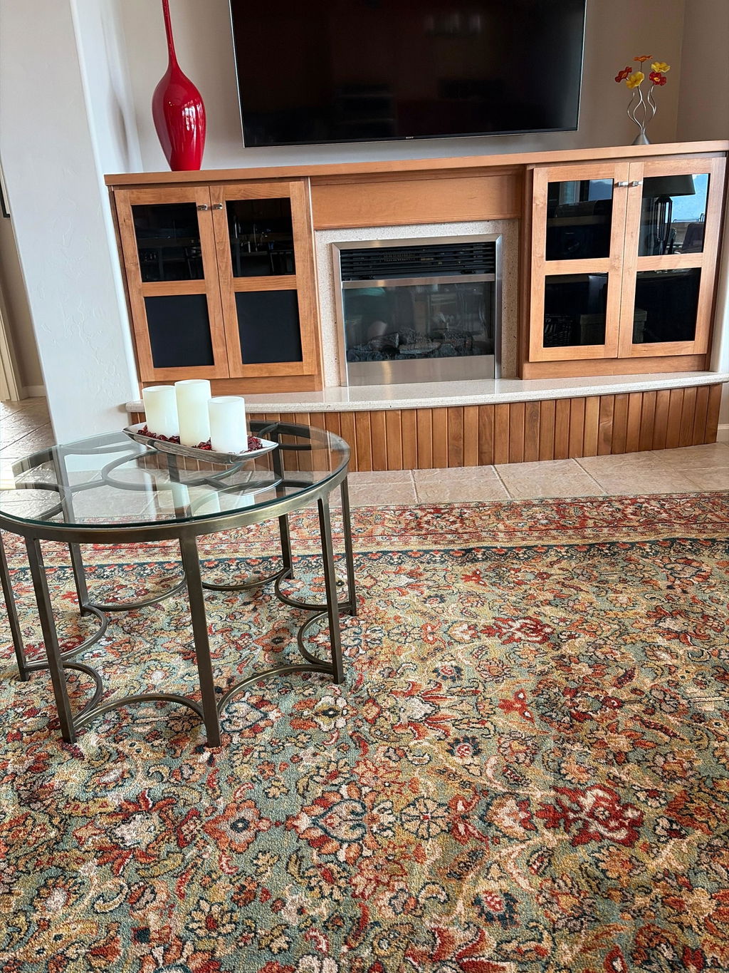 Karastan Spice Market Tigris Aquamarine Area Rug