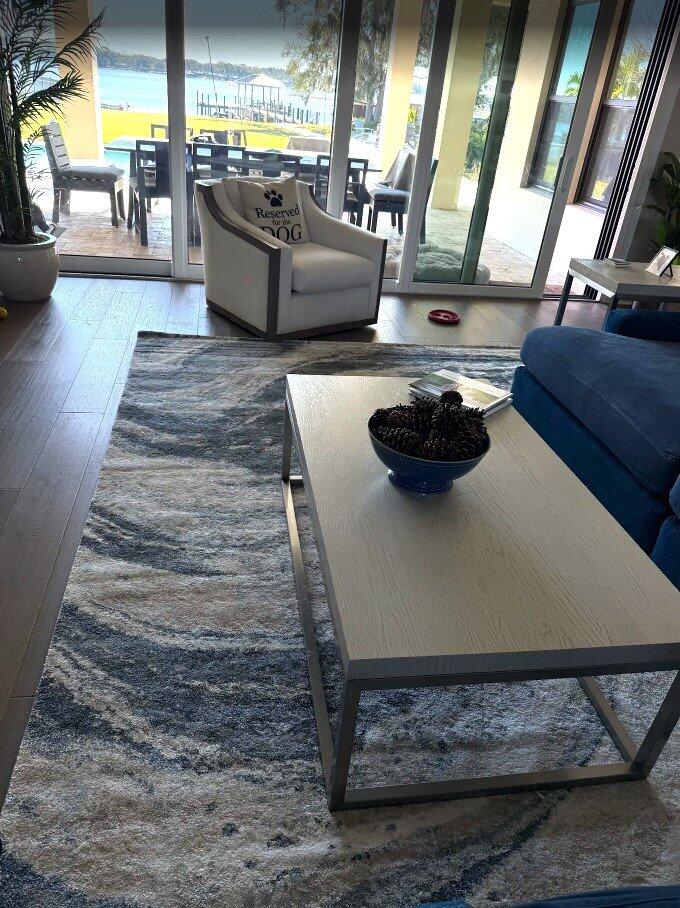 Jaipur Living Ferris Orion FRR07 Blue/Light Gray Area Rug by Vibe
