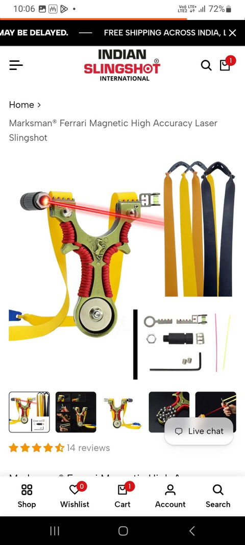 Ferrari Magnetic Slingshot