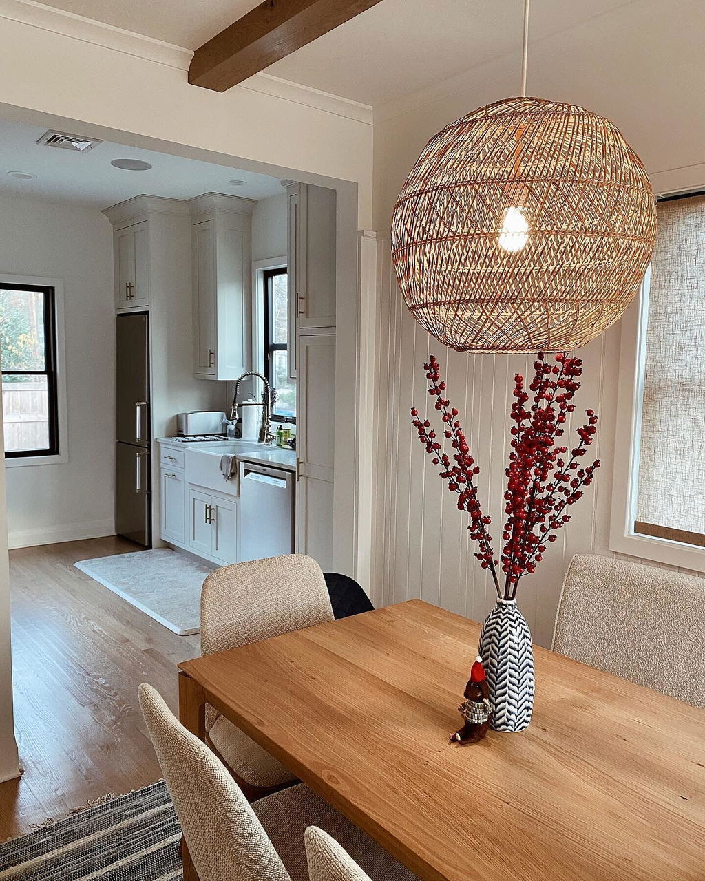 Summerland Round Rattan Pendant Light