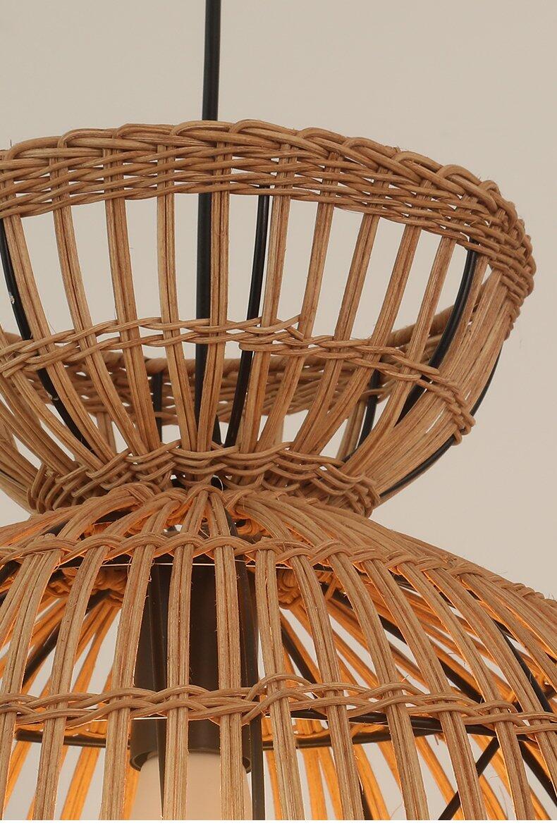 Boira II Rattan Pendant Light 16 Inches