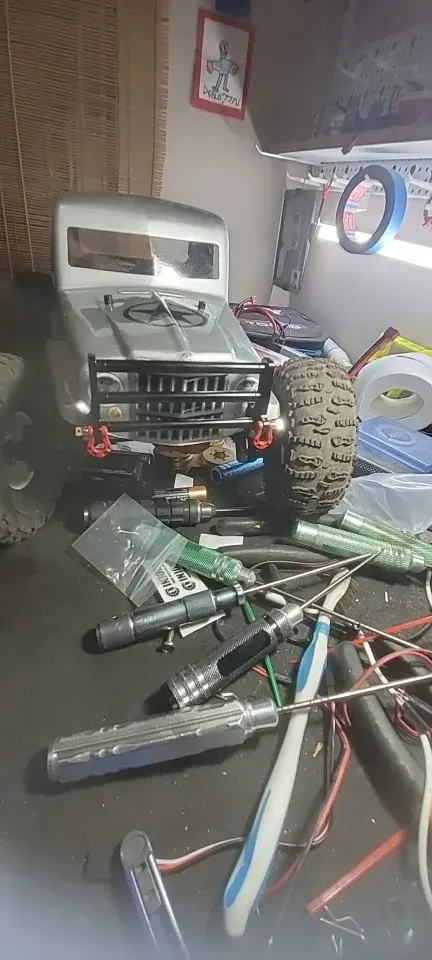 INJORA Boîte de Vitesse complète Transmission par Courroie pour 1/10 RC Crawler Voiture Axial SCX10 SCX10 II 90046 Upgrade Parts (Gris