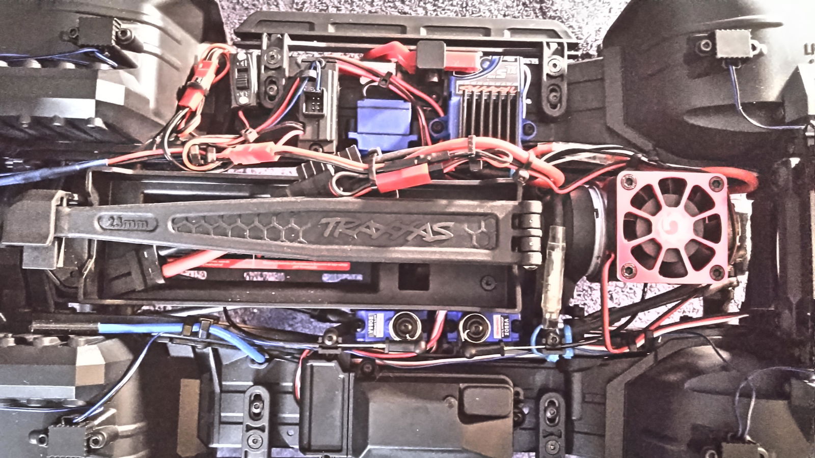 INJORA ESC Easy Start Trigger Power Switch for Traxxas TRX-4