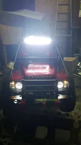 Accessoire Modélisme éclairage Feux LED INJORA Pour Voiture RC - Carrés Aluminium - Blanc - Compatible SCX10 TRX4 1/10 1/8 Crawler Lights