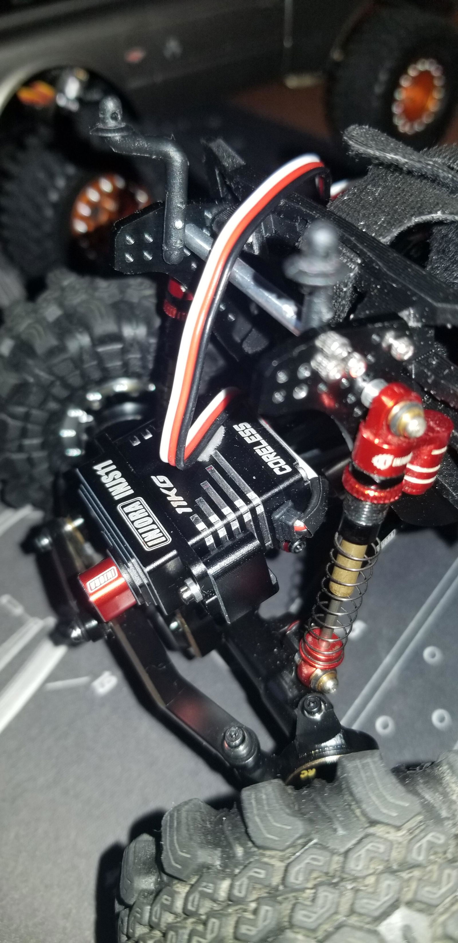 INJORA 11KG Coreless High Torque Micro Servo for 1/24 SCX24 AX24 (INJS