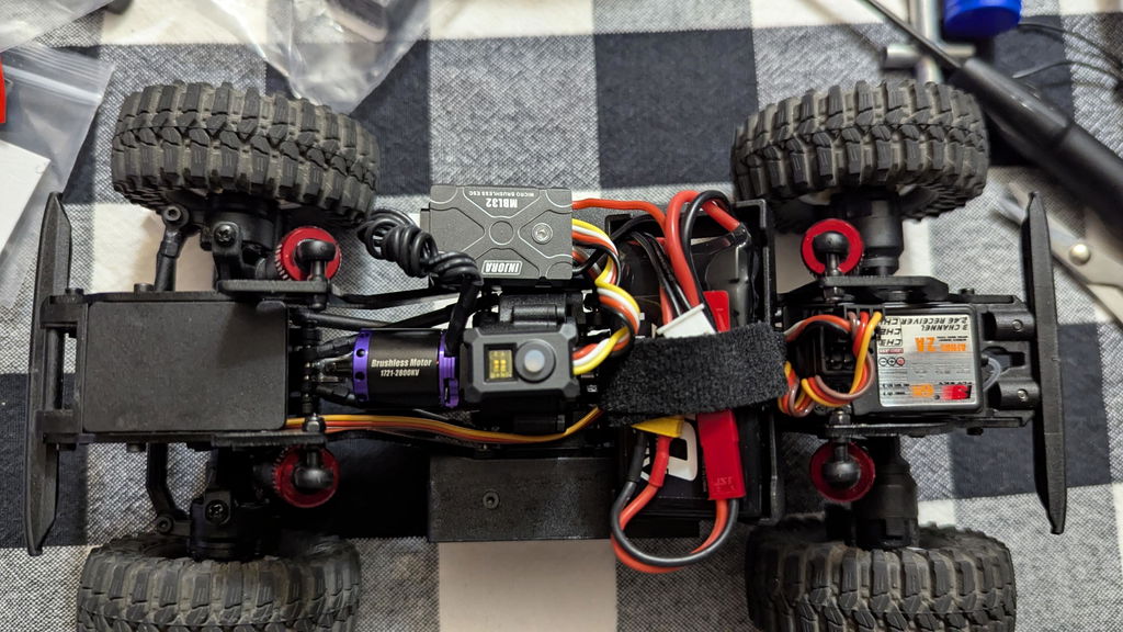 INJORA Purple Viper 1721 Brushless Motor for 1/18 TRX4M Ascent-18