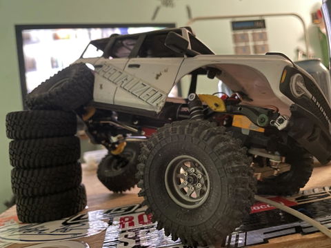 INJORA V2 Arbres d'entraînement centraux en acier inoxydable pour mise à niveau 1/18 RC Crawler TRX4M Defender Bronco (4M-18)  26