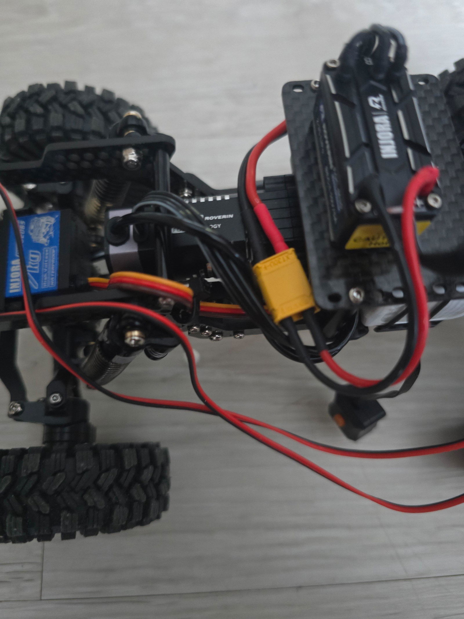 INJORA Roverin M30 G2 FOC Sensored Brushless ESC & Motor for 1/18