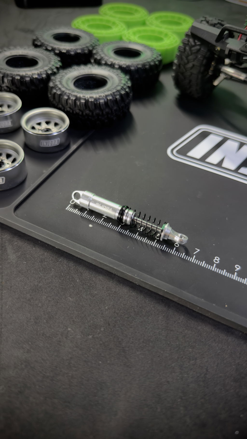 INJORA LS 59mm Aluminum Oil Shocks for 1/18 TRX4M