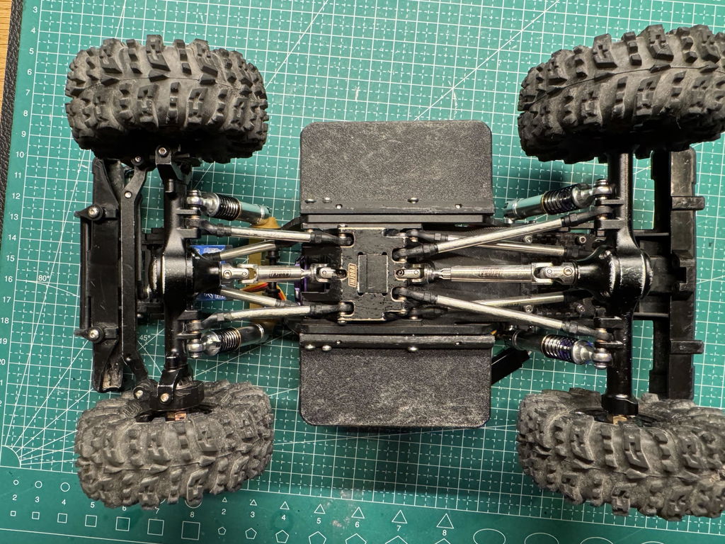 INJORA +4mm Planet Axles for 1/18 TRX4M