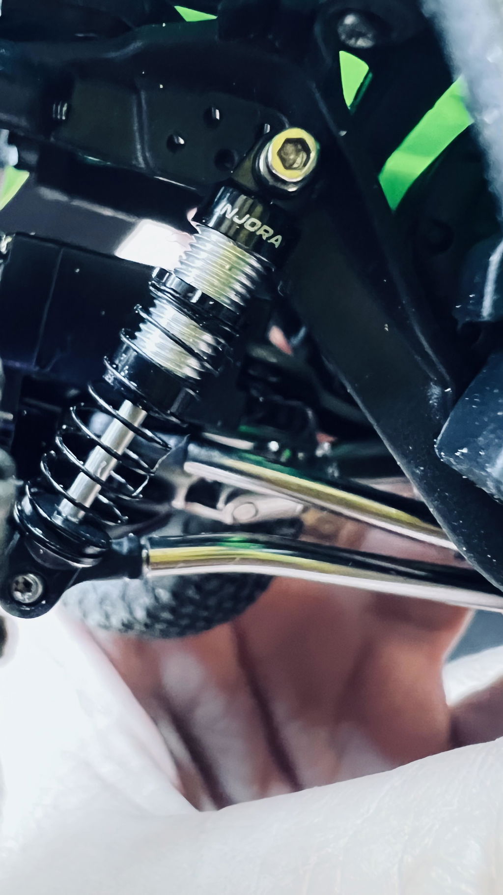 INJORA Ejes CVD De Acero Inoxidable Para Axial SCX24 – Repuesto Resistente Con Rosca Extendida Y Ajuste Directo Sin Modificaciones